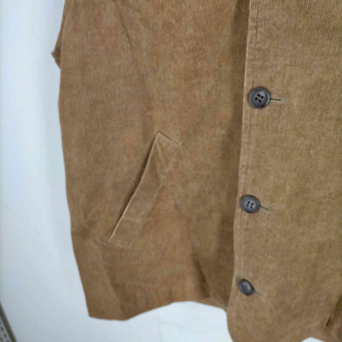 STYLE EDITION HOMME コーデュロイ ボタンベスト メンズ JPN:M