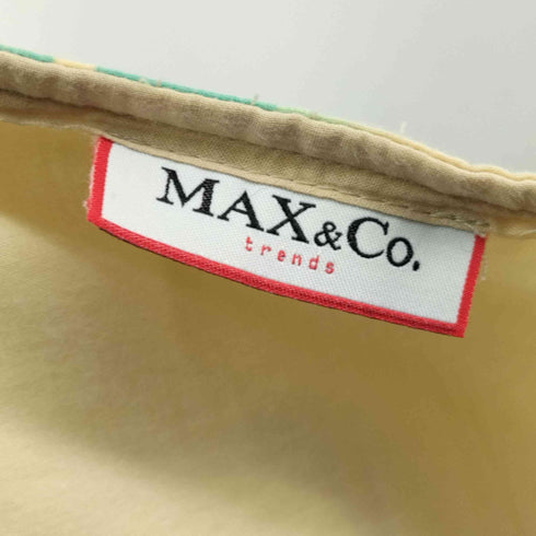マックスアンドコー MAX & CO. trends ボタニカル柄 コットンミニスカート レディース JPN:42