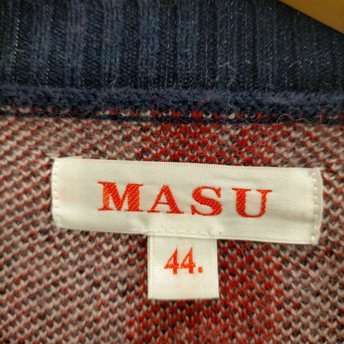 エムエーエスユー MASU 23AW MARBLE FLAG SWEATER メンズ JPN:44