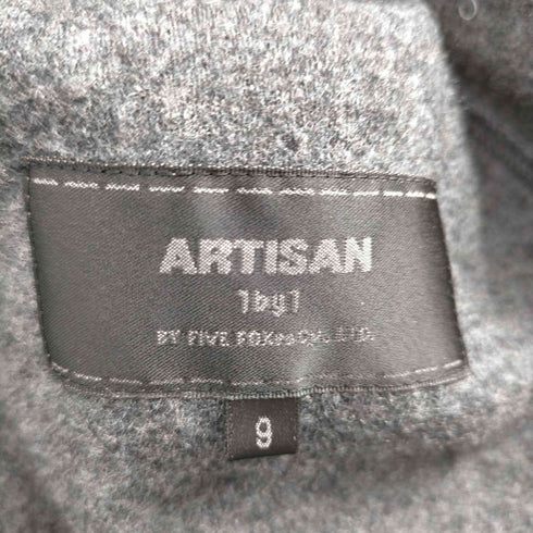 アルチザン ARTISAN ウエストリボンウールコート メンズ 9
