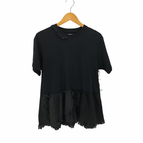 トリト TORI-TO 21SS レース ティアード ショートスリーブ Tシャツ レディース JPN:M
