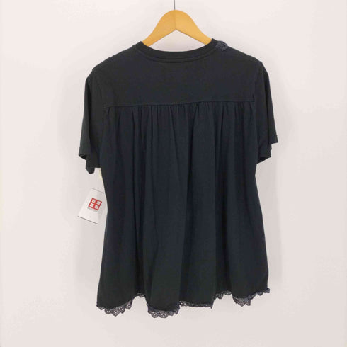 トリト TORI-TO 21SS レース ティアード ショートスリーブ Tシャツ レディース JPN:M