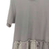 トリト TORI-TO 21SS レース ティアード ショートスリーブ Tシャツ レディース JPN:M