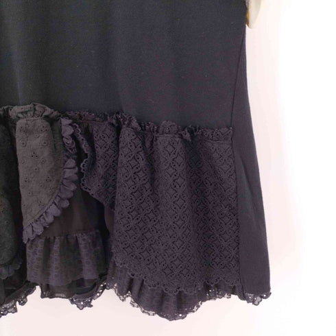 トリト TORI-TO 21SS レース ティアード ショートスリーブ Tシャツ レディース JPN:M