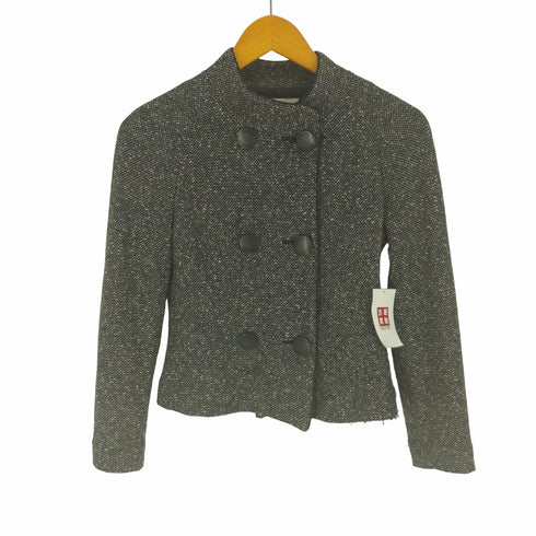 ピエールカルダン pierre cardin スタンドカラーツイードショートジャケット レディース JPN:S