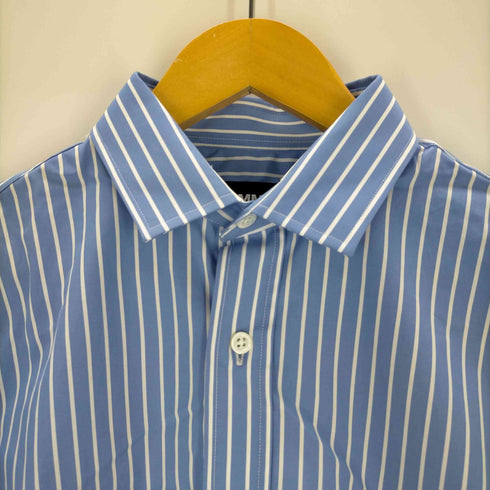 エイチビューティーアンドユースユナイテッドアローズ H BEAUTY & YOUTH UNITED ARROWS HOMME girls 2021AW CROPPED SHIRT BLUE AND WHITE STRIPE レディース import:S