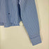 エイチビューティーアンドユースユナイテッドアローズ H BEAUTY & YOUTH UNITED ARROWS HOMME girls 2021AW CROPPED SHIRT BLUE AND WHITE STRIPE レディース import:S