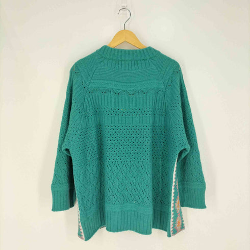 SOUHAIT サイドオープンデザインクルーネックニット MADE IN SPAIN レディース EUR:44