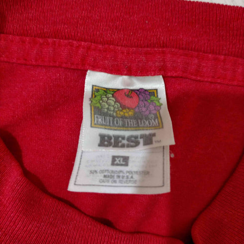 フルーツオブザルーム FRUIT OF THE LOOM 99年 USA製 national french contest クルーネックTシャツ メンズ import:XL