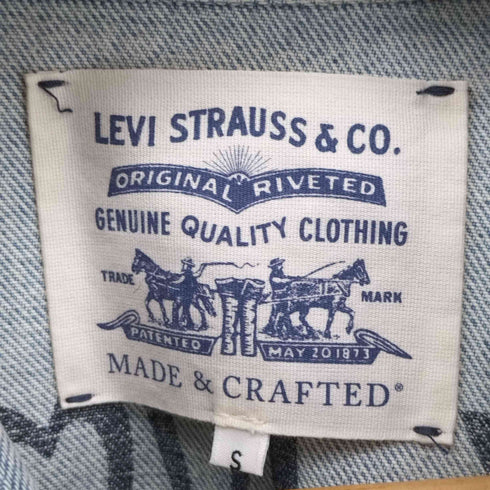リーバイスメイドアンドクラフテッド Levis Made & Crafted TYPE II LL TRUCKE デニム ジャケット レディース import:S