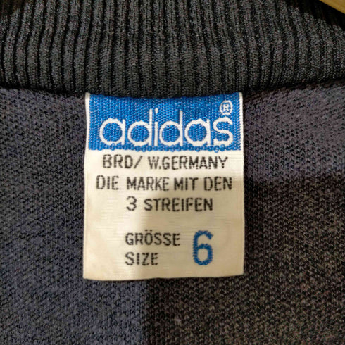 アディダス adidas 西ドイツ製 デサント製 トレフォイル トラックジャケット メンズ 6