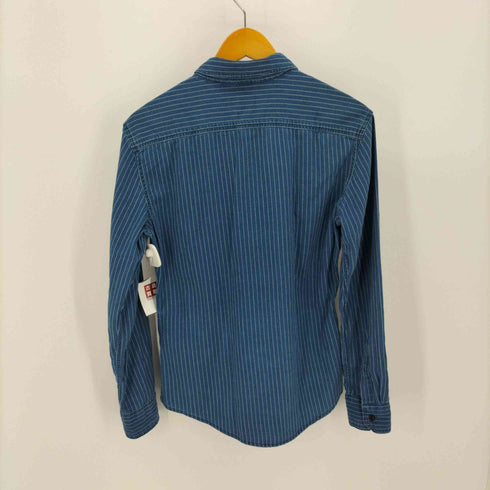 リーバイス Levis ストライプ ワッペン シャツ メンズ import:S
