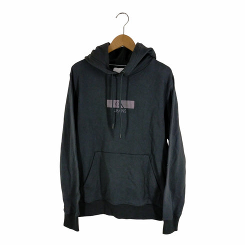 カルバンクラインジーンズ Calvin Klein Jeans ホログラムロゴプリントプルオーバーフーディー メンズ JPN:L