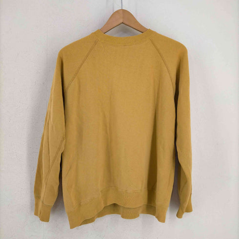 アーテックス ARTEX 製品染め SINGING HILLS CANNON VALLEY COUNCIL フロッキー 脇ガゼット ラグランスウェット カラシ メンズ import:L