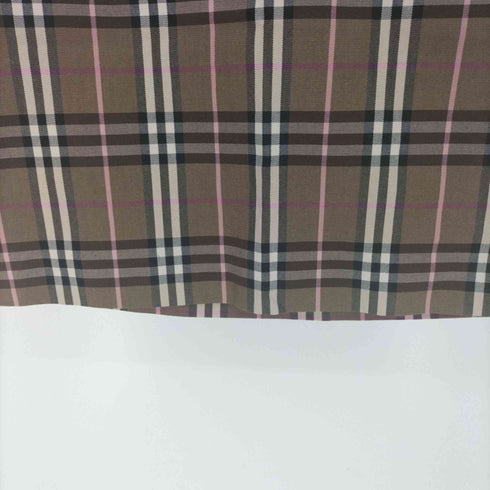 バーバリーロンドンブルーレーベル BURBERRY LONDON BLUE LABEL ノバチェック ミニスカート レディース JPN:36