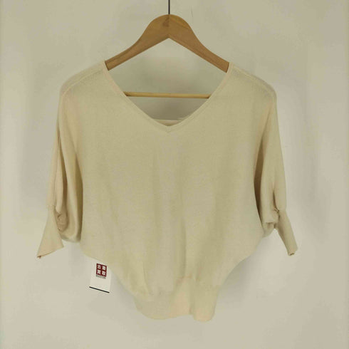 プロポーションバイボディードレッシング PROPORTION BODY DRESSING バックレースアップドルマンニット レディース JPN:M