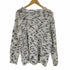 ザラ ZARA CONTRAST KNIT SWEATER WITH SLIT レディース JPN:S