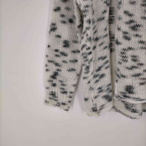 ザラ ZARA CONTRAST KNIT SWEATER WITH SLIT レディース JPN:S