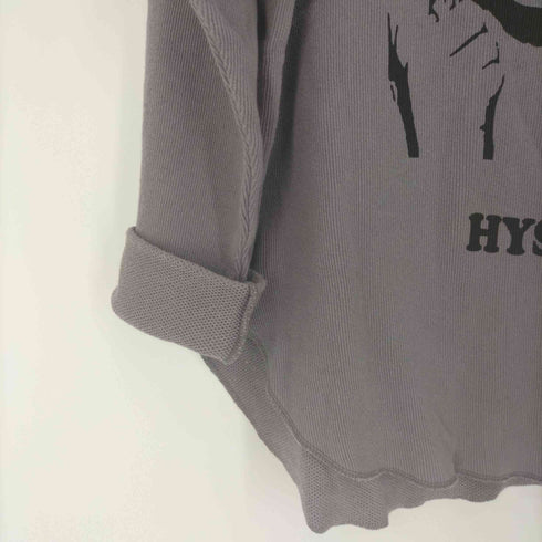 ヒステリックグラマー HYSTERIC GLAMOUR GIRLS TRIP MUSIC スウェット レディース FREE
