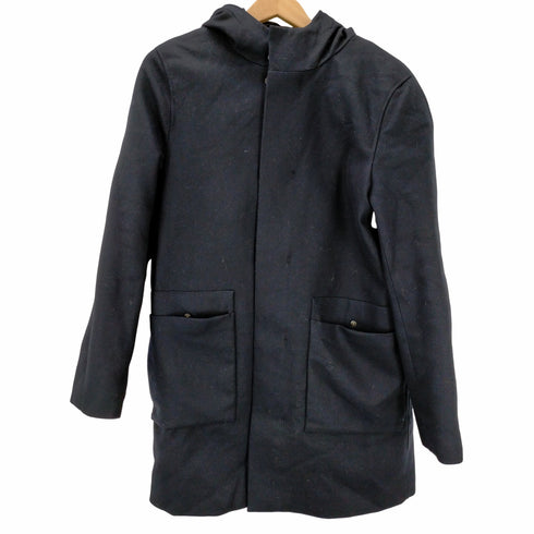 コス COS カシミヤ混 ウールフーデッドコート メンズ 46 170/92A