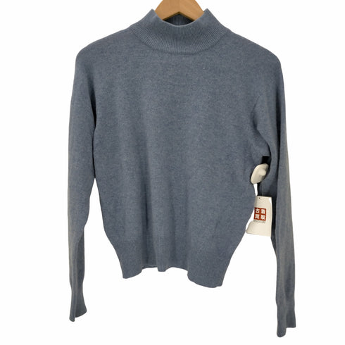 エル ELLE カシミヤ95 モックネックニット レディース