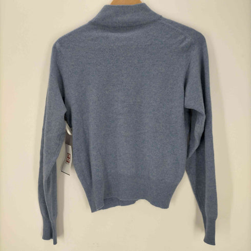 エル ELLE カシミヤ95 モックネックニット レディース