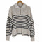 ザラ ZARA OVERSIZED KNIT POLO SWEATER レディース JPN:L