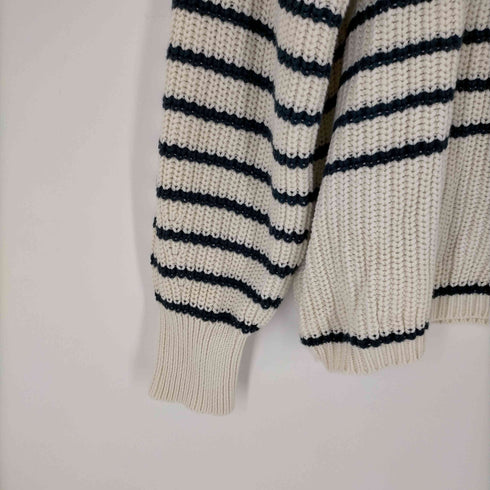 ザラ ZARA OVERSIZED KNIT POLO SWEATER レディース JPN:L