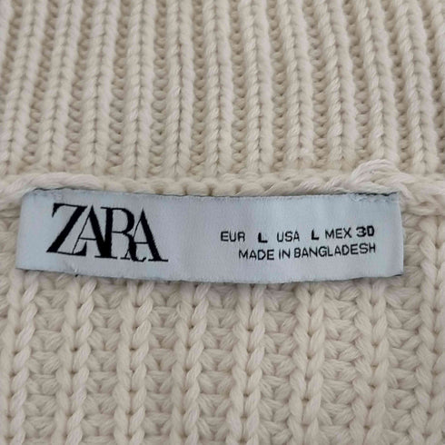 ザラ ZARA OVERSIZED KNIT POLO SWEATER レディース JPN:L