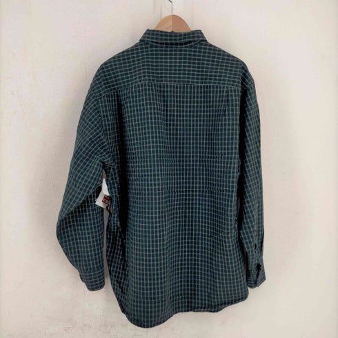 ギャップ Gap OLD フラップポケット チェック レギュラーカラーシャツ メンズ import:M