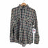 ヴァンコート van cort チェック コットンネルシャツ メンズ import:L