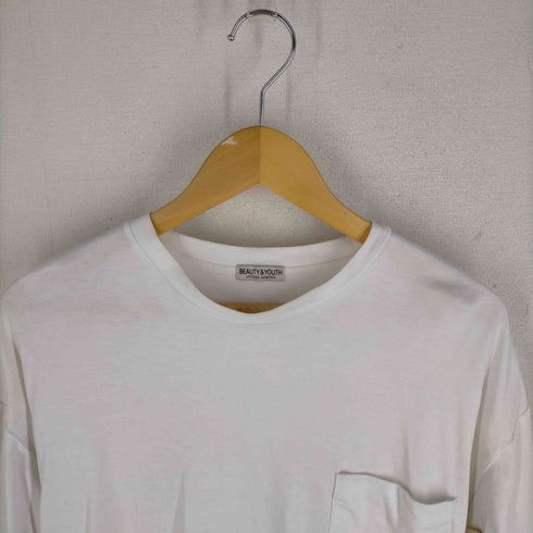 ビューティーアンドユースユナイテッドアローズ BEAUTY & YOUTH UNITED ARROWS BY サルージャ フォルム 1ポケット クルーネック Tシャツ メンズ JPN:M
