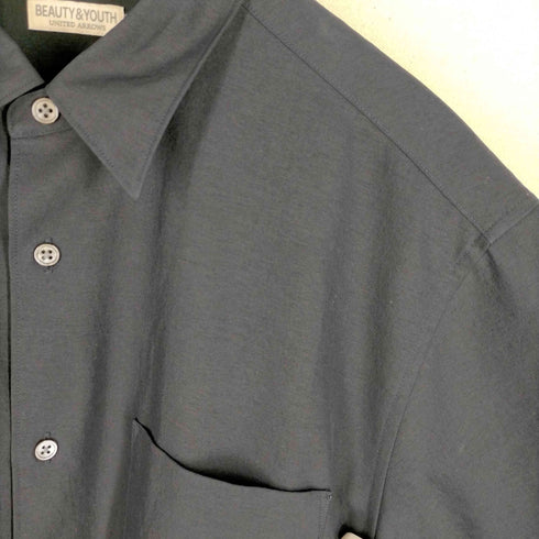 ビューティーアンドユースユナイテッドアローズ BEAUTY & YOUTH UNITED ARROWS BY バンピー ツイル テーパード シャツ メンズ JPN:M