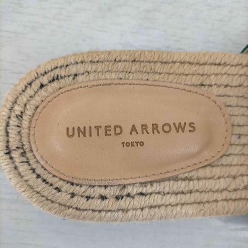 ユナイテッドアローズ UNITED ARROWS UWCS エスパドリーユ フラットサンダル レディース JPN:39