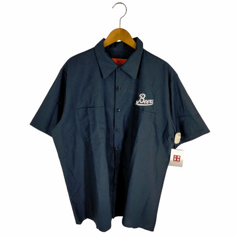レッドキャップ RED KAP 刺しゅうワークシャツ メンズ XL