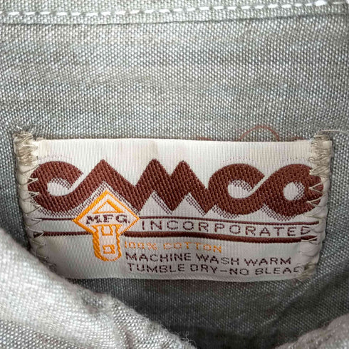 カムコ CAMCO 半袖シャンブレーシャツ メンズ JPN:L