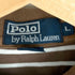 ポロバイラルフローレン Polo by RALPH LAUREN 90S ポニー鹿の子ポロシャツ ボーダー柄 メンズ JPN:L