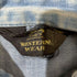 シアーズ Sears WESTERN WEAR シャンブレー ウエスタンシャツ メンズ import:M