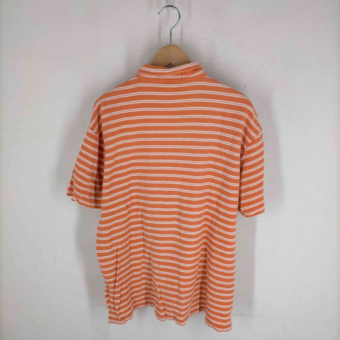 ポロバイラルフローレン Polo by RALPH LAUREN 90S ポニー鹿の子ポロシャツ ボーダー柄 メンズ JPN:M