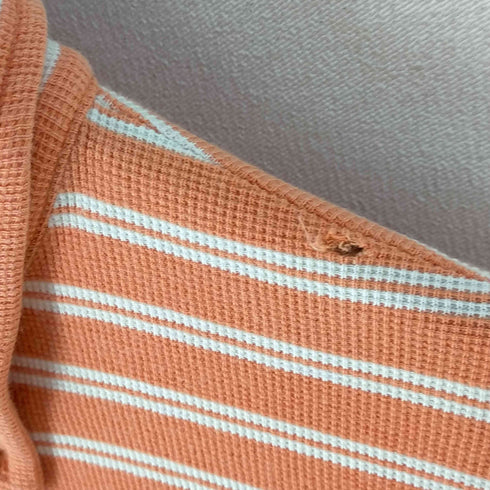 ポロバイラルフローレン Polo by RALPH LAUREN 90S ポニー鹿の子ポロシャツ ボーダー柄 メンズ JPN:M