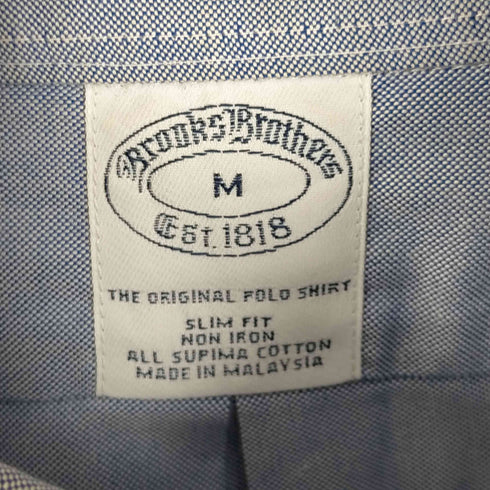 ブルックスブラザーズ BROOKS BROTHERS 刺しゅうボタンダウンシャツ メンズ JPN:M