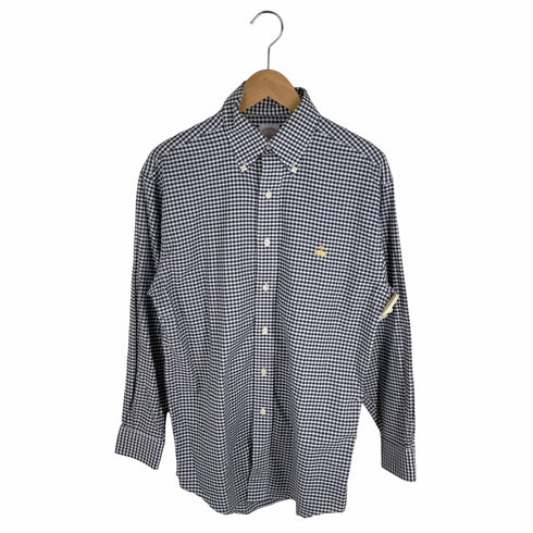 ブルックスブラザーズ BROOKS BROTHERS 刺しゅうギンガムチェックボタンダウンシャツ メンズ JPN:S