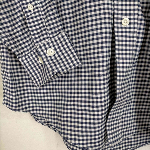 ブルックスブラザーズ BROOKS BROTHERS 刺しゅうギンガムチェックボタンダウンシャツ メンズ JPN:S
