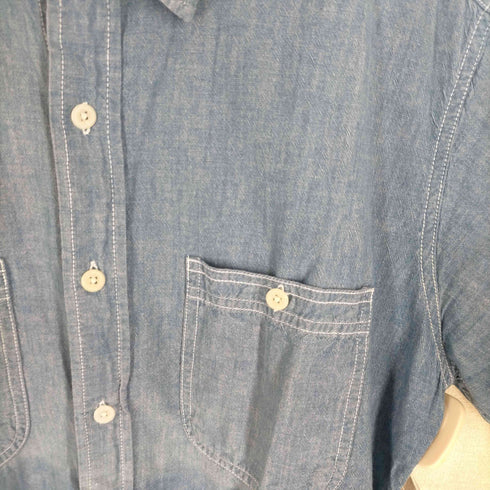 カムコ CAMCO 半袖シャンブレーシャツ メンズ JPN:L