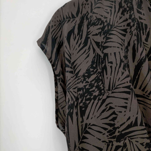 ユナイテッドアローズ UNITED ARROWS 総柄 裏地付きノースリーブワンピース レディース 36