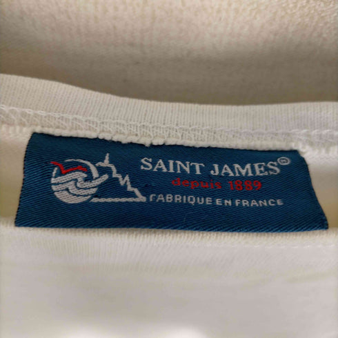セントジェームス SAINT JAMES ボーダー柄バスクシャツ メンズ