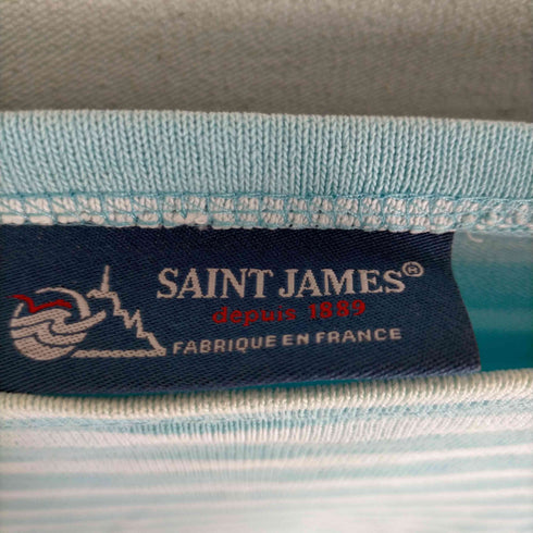 セントジェームス SAINT JAMES ボーダー柄バスクシャツ メンズ