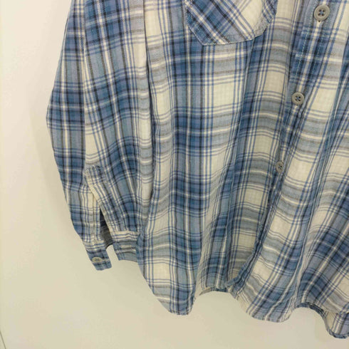 リーバイス Levis チェック柄 コットンワークシャツ フラップポケット メンズ import:L