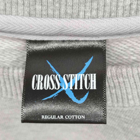 クロスステッチ CROSS STITCH REGULAR COTTON スウェット トレーナー メンズ 4XLARGE