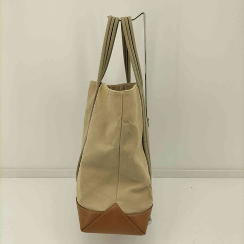 アクアスキュータム AQUASCUTUM レザー切替コットントートバッグ メンズ
